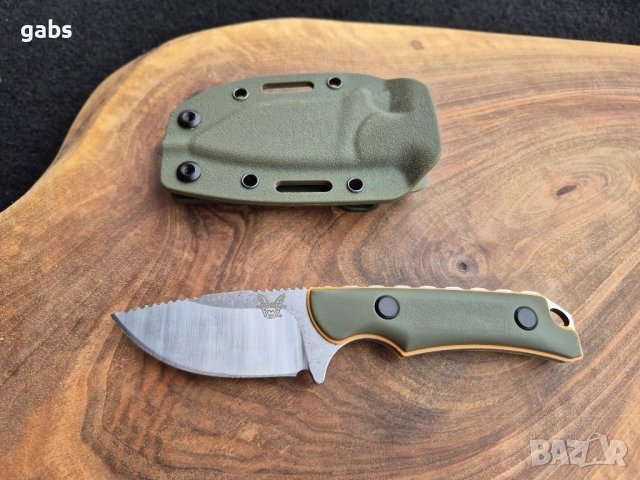 Компактен тактически нож Benchmade Hidden Canyon Hunter 15017,два цвята, снимка 8 - Ножове - 52307458
