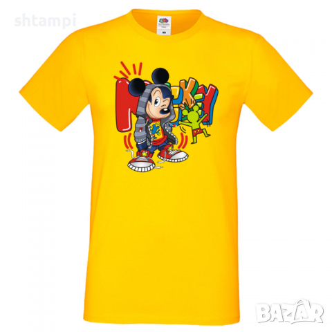 Мъжка тениска Mickey Teenager Подарък,Изненада,Рожден ден, снимка 10 - Тениски - 36577773