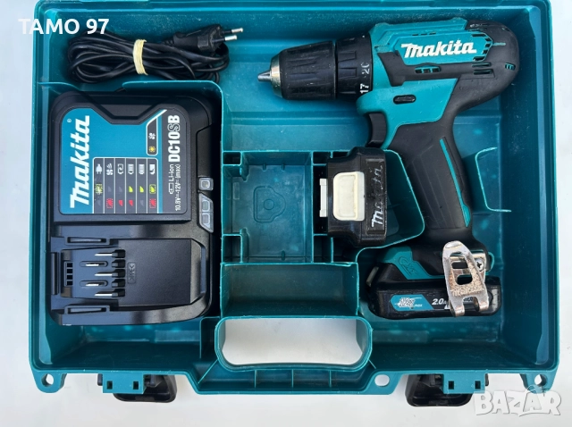 Makita DF333D - Акумулаторен винтоверт 2x12V 2.0Ah, снимка 2 - Винтоверти - 51704451