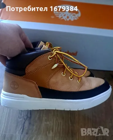 Зимни кожени боти Timberland