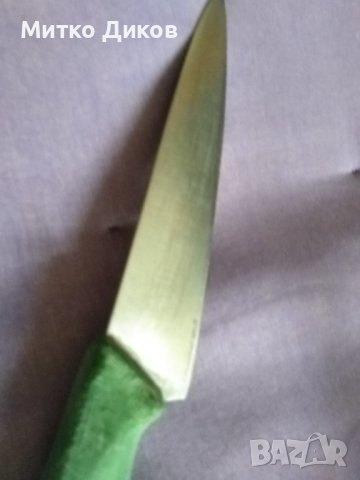 Готварски антибактериален нож Microban icel portugal high carbon 320х200мм, снимка 8 - Прибори за хранене, готвене и сервиране - 38135606