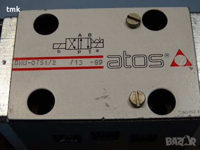 хидравличен разпределител ATOS DHU-0751/2/13-89, снимка 2 - Резервни части за машини - 37052841