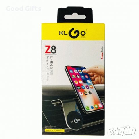 Висококачествена магнитна стойка за телефон в колата KLGO Z8, снимка 4 - Друга електроника - 38095661