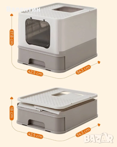 Котешка тоалетна FEANDREA, снимка 6 - За котки - 53340983