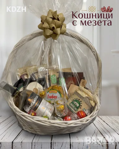 Подаръчни кошници с мезета, снимка 5 - Подаръци за рожден ден - 56365417