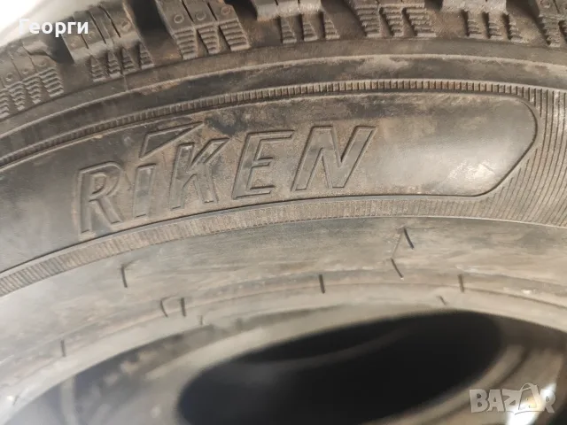 2бр.зимни гуми 225/55/17 Riken, снимка 4 - Гуми и джанти - 56154838