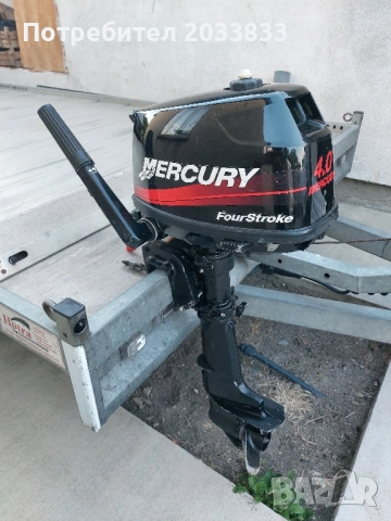 Извънбордов двигател MERCURY 4.0Hp, снимка 1