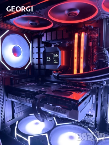 геймърски компютър / RYZEN 7 9800X3D / RTX 5070 12GB VENTUS 2X / 32GB DDR5 RAM 6000MHz/ 1TB M.2 SSD, снимка 5 - Геймърски - 55706712