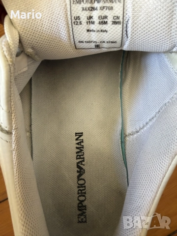 e
Emporio Armani мъжки обувки45, снимка 9 - Маратонки - 56054507