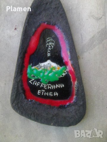 Плочка сувенир на вулкана Етна