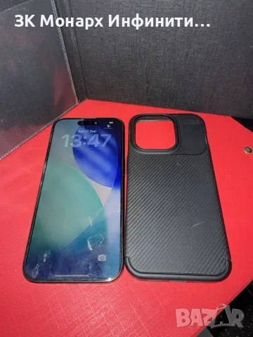 Телефон Iphone 15 Pro/128GB/Капацитет на батерия 82%/+Калъф, снимка 11 - Apple iPhone - 56047864
