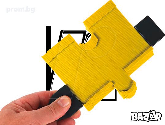 инструмент за измерване и очертаване на контури, контуромер, Velleman-Белгия, снимка 4 - Шублери - 39697757