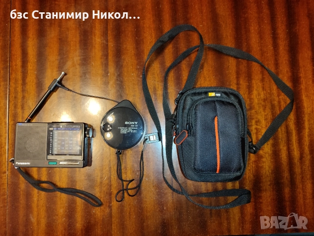 Използвано радио Panasonic RF-B10 FM/SW/MW World Radio и аксесоари за радио Sony ICF и ICF-SW.