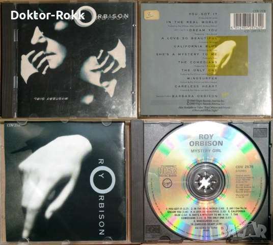 Roy Orbison  - оригинални и неофициални дискове, снимка 3 - CD дискове - 41313320