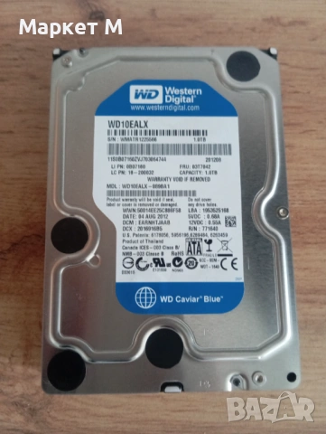 Хард диск 1 TB WD10EALX, снимка 5 - За дома - 53965862