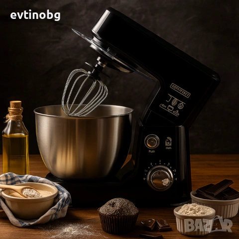 Планетарен кухненски миксер Royalty Line RL-PKM-700.472.2S, снимка 5 - Кухненски роботи - 54083475