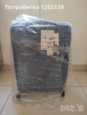 Куфар American Tourister Soundbox Spinner 55/20 TSA EXP – Midnight (Моделът на Роналдо), снимка 17 - Куфари - 55727702