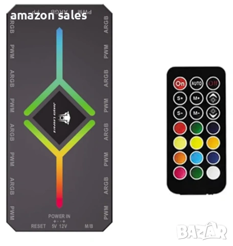 ShakingTank 9-портов ARGB PWM контролер за вентилатори - Магнитен разделител за вентилатори