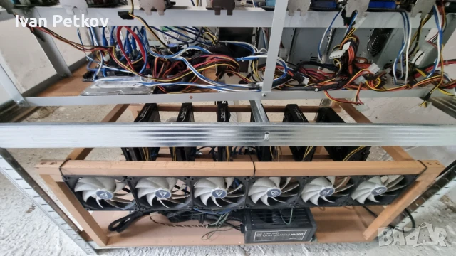 1x 580 8GB 5x 480 8GB Mining Rig Копачка за криптовалути, снимка 2 - Друга електроника - 50742918