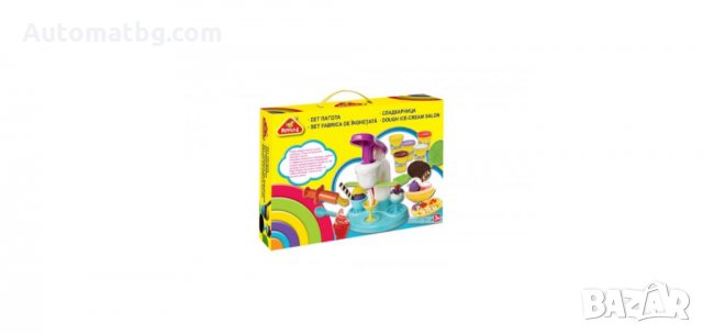  Комплект пластелин DOH - Машина за сладолед, Automat, снимка 1 - Пластелини, моделини и пясъци - 33736309