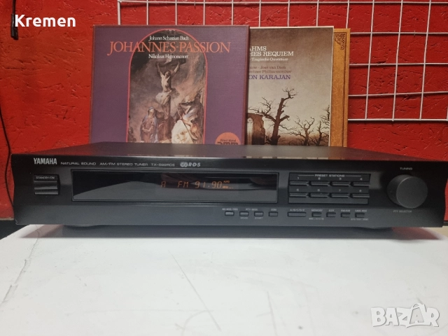 Тунер YMAXA TX592RDS, снимка 3 - Ресийвъри, усилватели, смесителни пултове - 52389349