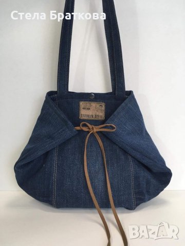 Дамски дънкови раници и чанти , снимка 12 - Раници - 36947320