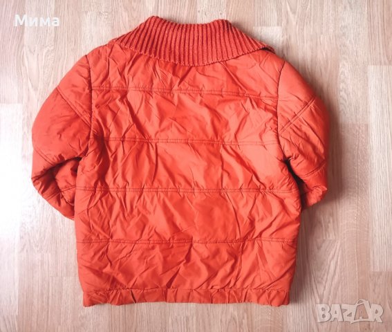 Дамско оранжево (цвят джиндър) зимно яке „TREND“, № 38, снимка 2 - Якета - 36896490