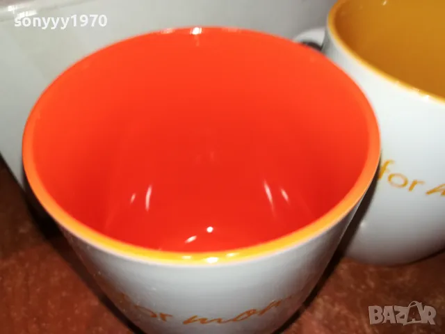 2БР КЕРАМИЧНИ ЧАШИ-НОВИ 2212241511, снимка 7 - Антикварни и старинни предмети - 48433505