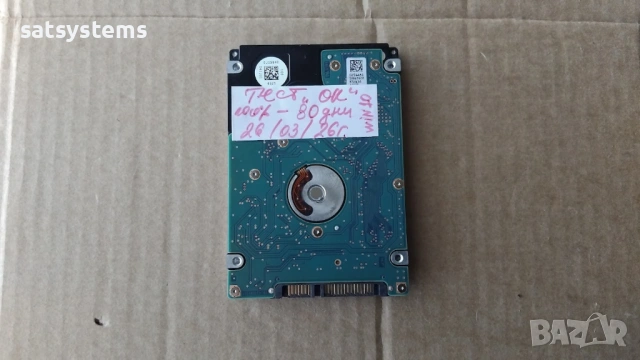 Хард диск Laptop HGST HTS541010A9E680 1TB SATA 6.0Gb/s, снимка 4 - Твърди дискове - 54001650