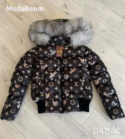 Louis Vuitton Късо Модерно Дамско Зимно Яке , снимка 2 - Якета - 48075222