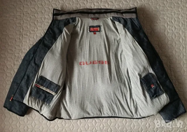 GUESS оригинално мъжко пухено яке, снимка 3 - Якета - 56515693
