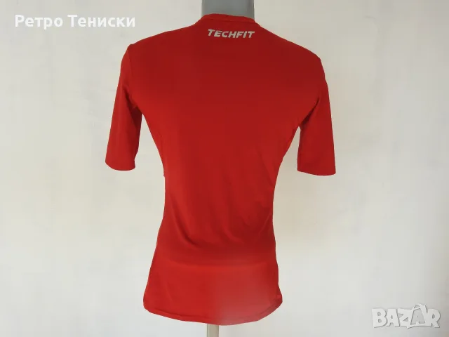 Тениска adidas — Мъже размер M Червено, снимка 2 - Тениски - 56319361