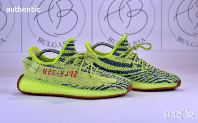 Adidas Yeezy Boost 350 Zebra,Semi Frozen, Tail Light, Light, снимка 13 - Маратонки - 34961042