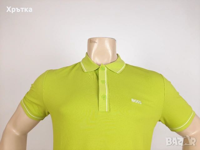 Hugo Boss Paule - Оригинална мъжка тениска с яка, снимка 4 - Тениски - 54151440