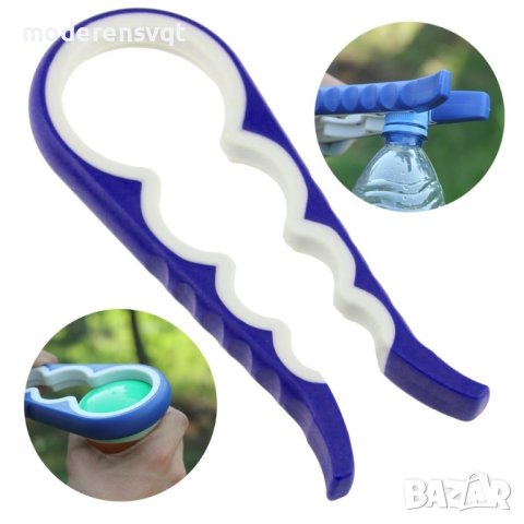 Мулти отварачка за буркани, капачки и шишета, снимка 5 - Буркани, бутилки и капачки - 42084448