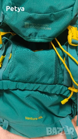 Туристическа раница  Mountain Warehouse Venture 40L,водоустойчива, снимка 2 - Спортна екипировка - 53067821