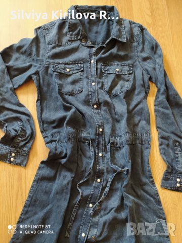 дънкова риза , туника Веро мода