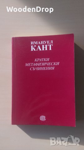 Имануел Кант - Кратки метафизически съчинения, снимка 1 - Други - 31001878