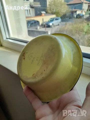 Стара емайлирана паница #14, снимка 7 - Други ценни предмети - 49845276