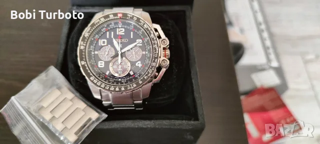 Seiko Prospex Flight Computer Solar!, снимка 2 - Мъжки - 56220940