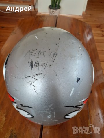 Стара мотористка Каска #2, снимка 5 - Други ценни предмети - 31235660