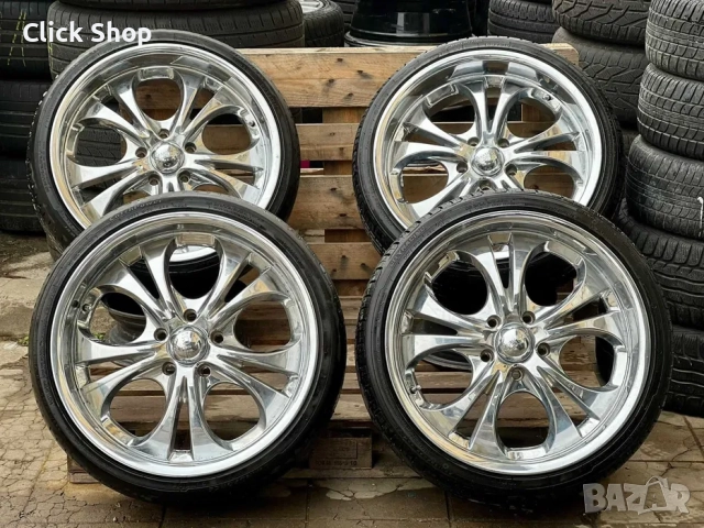 5х130 20 Цола Хром Джанти Audi Q7 Porche Cayenne Cayman 911, снимка 8 - Гуми и джанти - 52655362