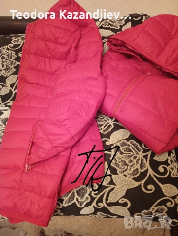 Топло капитонирано яке - практично, стилно и удобно всеки ден. BENETHON 