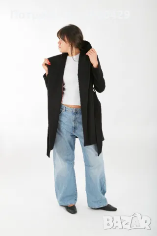 Дамско Палто Dacota coat - Черно, снимка 5 - Палта, манта - 47377555