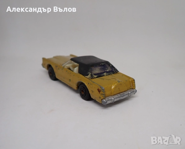 Lincoln Continental Mark V Matchbox Мачбокс България метална количка, снимка 3 - Колекции - 51583051