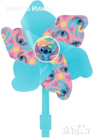 Въртележка за колело Стич Disney Stitch, снимка 2 - Аксесоари за велосипеди - 51912333