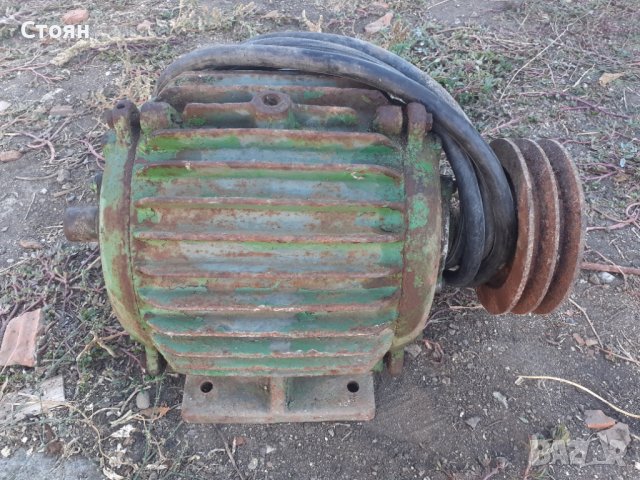 Трифазен мотор 5,5кв, снимка 6 - Циркуляри - 38281886