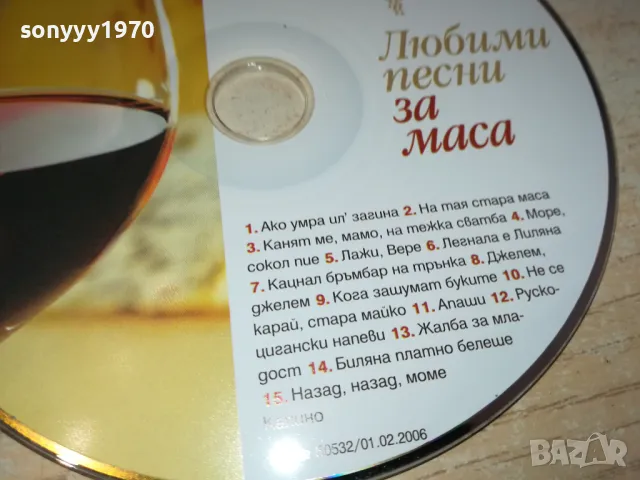 ЛЮБИМИ ПЕСНИ ЗА МАСА ЦД 0602251136, снимка 6 - CD дискове - 48990153