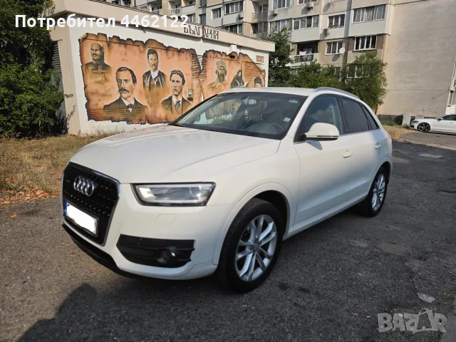 Audi Q3 S-line 4x4 QUATTRO 2. 0 TDI EURO 5B, 177к. с. , РЕАЛНИ КИЛОМЕТРИ, АВТОМАТИК, 7 СКОРОСТИ