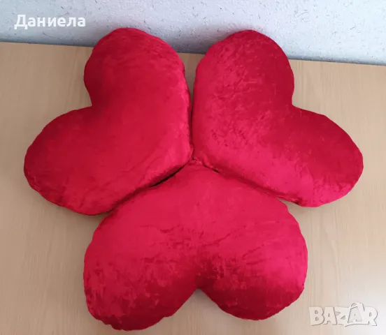 Възглавница сърце , снимка 5 - Романтични подаръци - 24228659